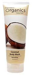 Desert Essence Body Wash Coconut 8 OZ